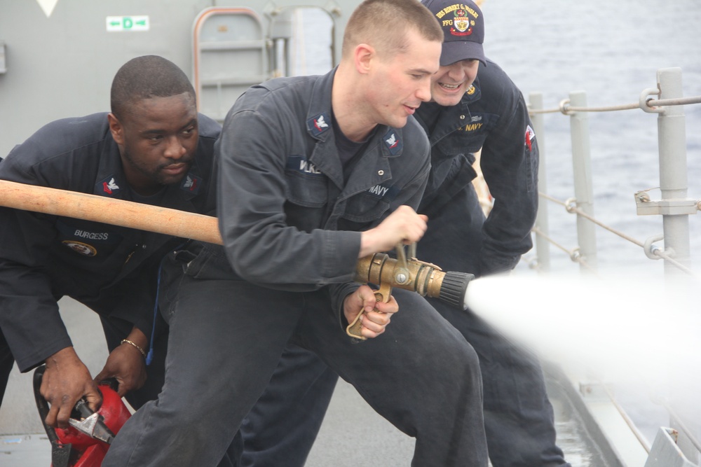 Hose handling training
