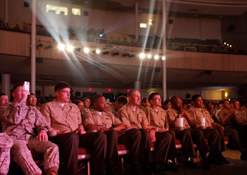 Marines start weekend off with Leatherneck II Comedy and Entertainment Tour