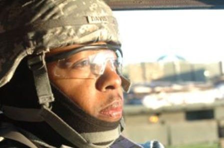 Trainer mentor drives to mission during Operation Warrior Protector