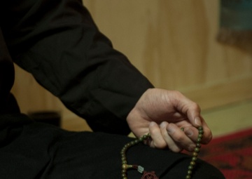 Meditation and healing combats stress