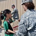 Girl Scouts deliver cookies to Camp Atterbury for Operation: Cookie Drop