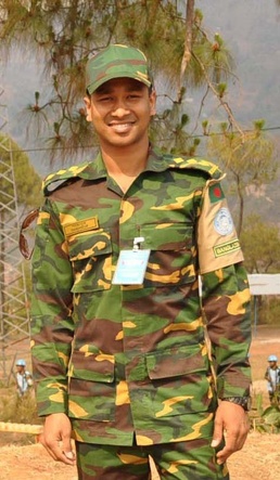 Bangladeshi officer looks forward to serving as peacekeeper