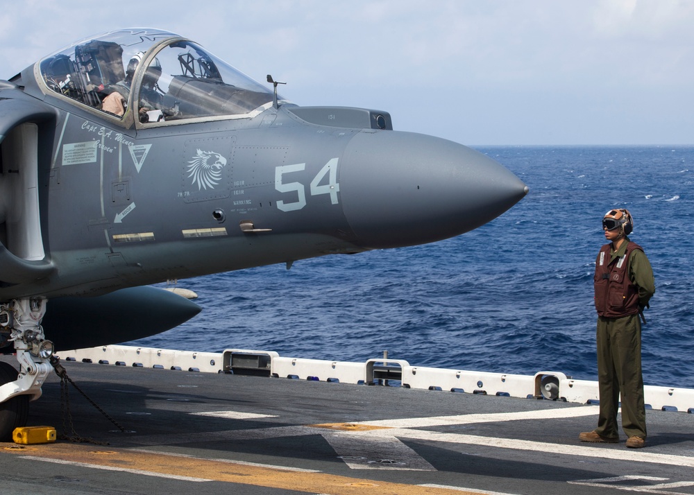 26th Marine Expeditionary Unit Flight Deck Operations