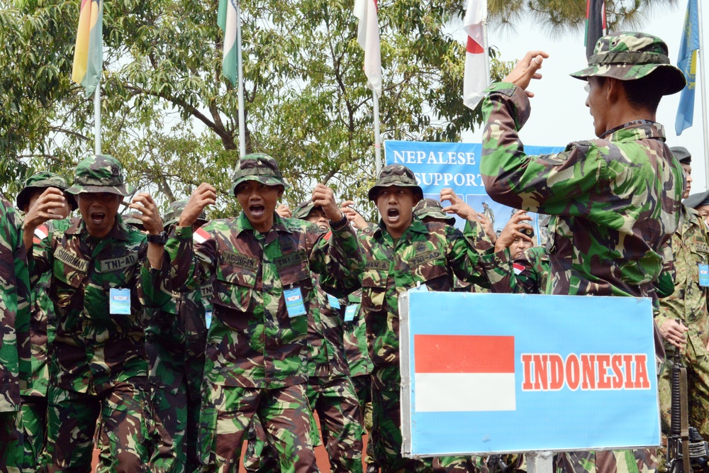 Indonesian soldiers stay motivated throughout Shanti Prayas-2