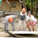 BK 13 - Barangay church volunteers help CJCMOTF team with construction