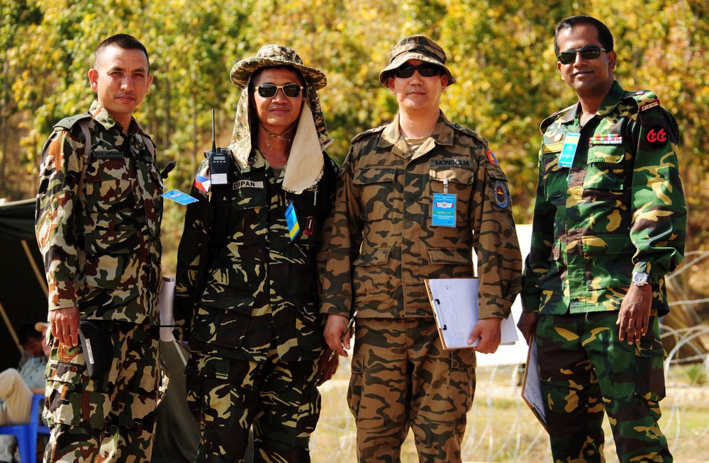 Mongolia joins multiple nations in Nepal for peacekeeping training
