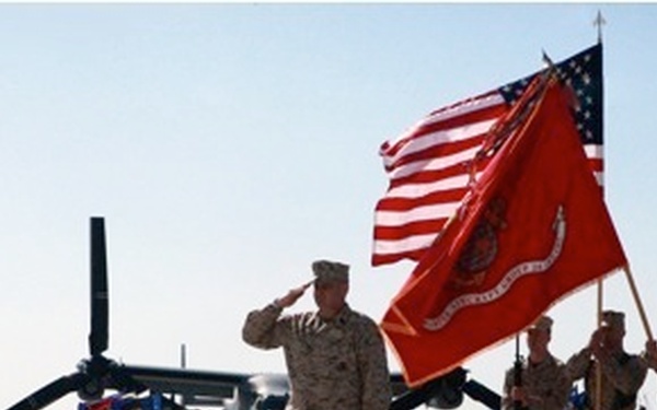 MAG-26 welcomes new sergeant major