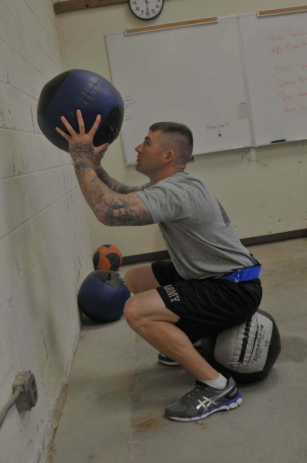 Col. Collins conducts PRT with Company CDR’s