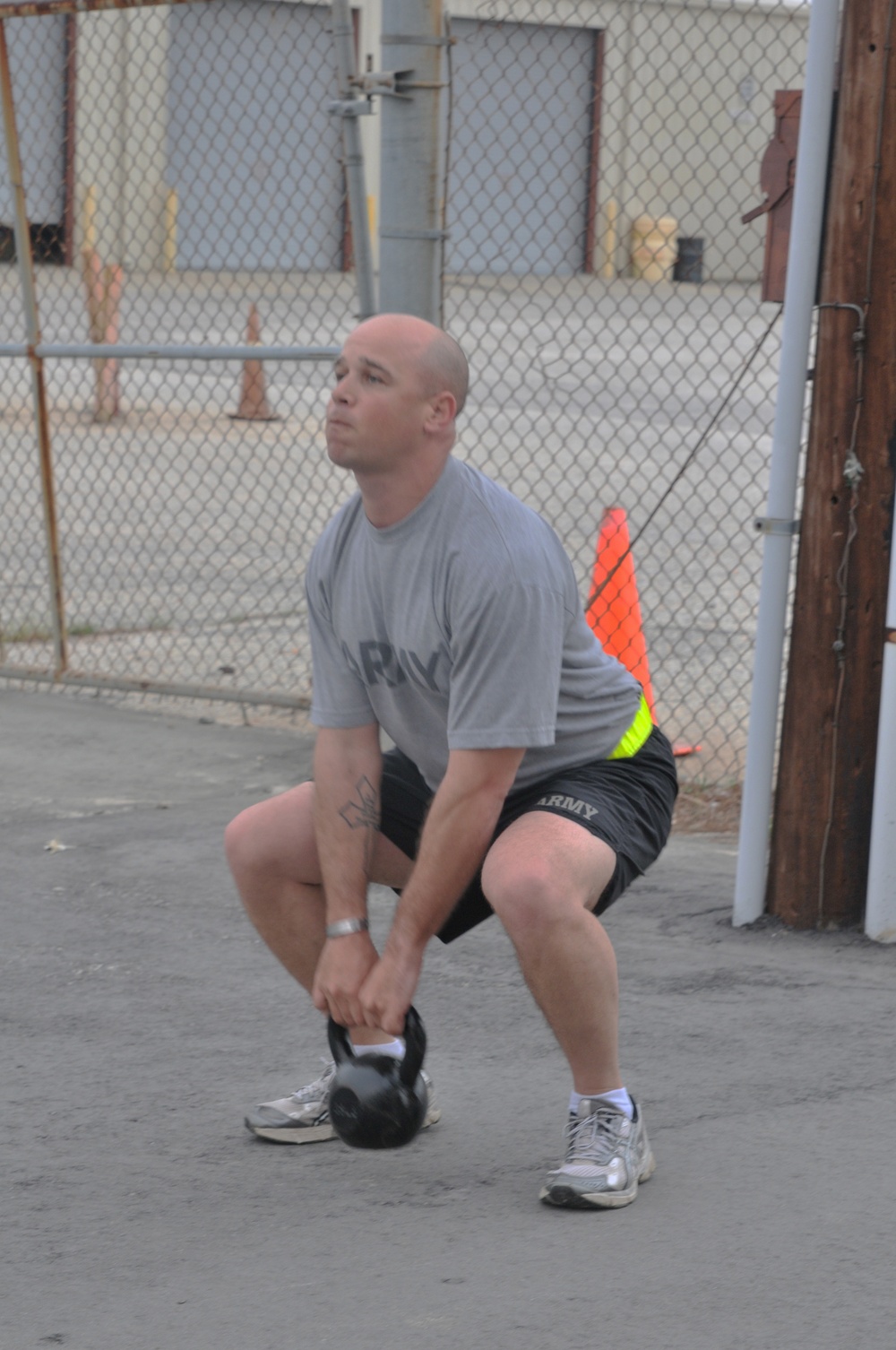 Col. Collins conducts PRT with Company CDR’s