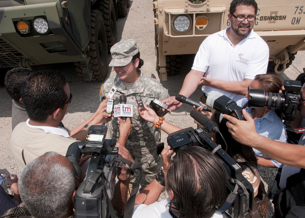 Media day at military district six