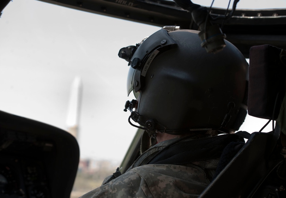 DC National Guard aviation on the National Mall