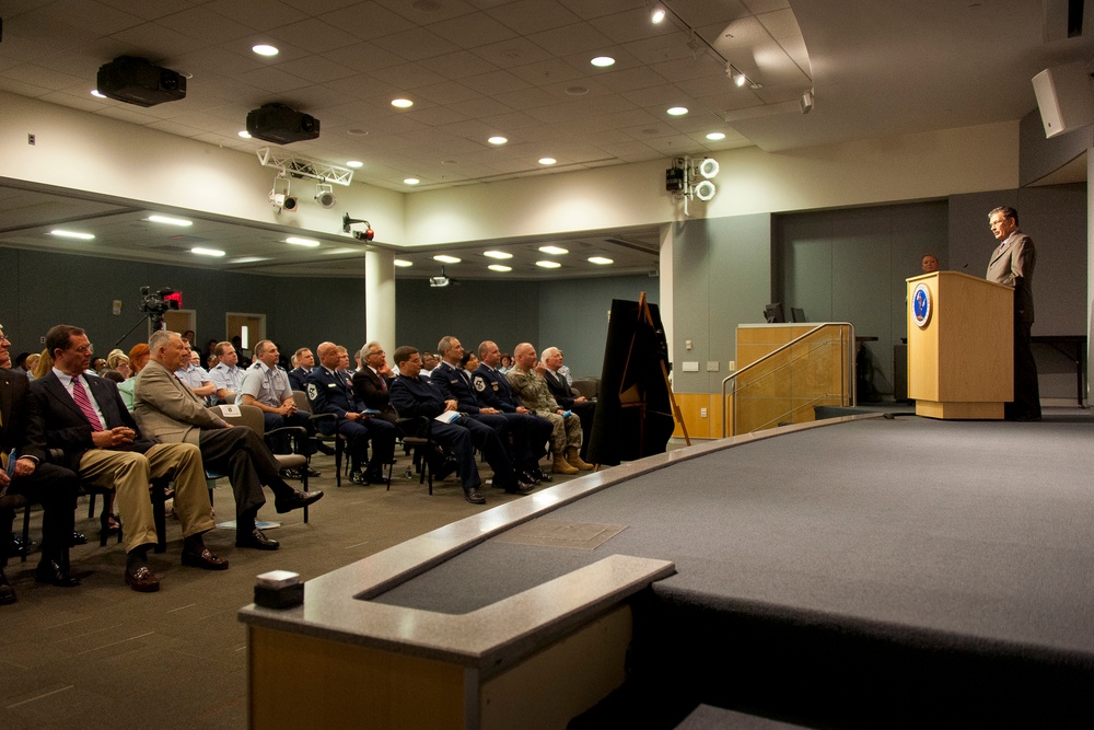 Chief Theodore H. Jackson Memorial Auditorium dedication ceremony