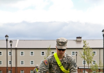 'Outlaw' soldiers battle lawless grass during spring cleaning