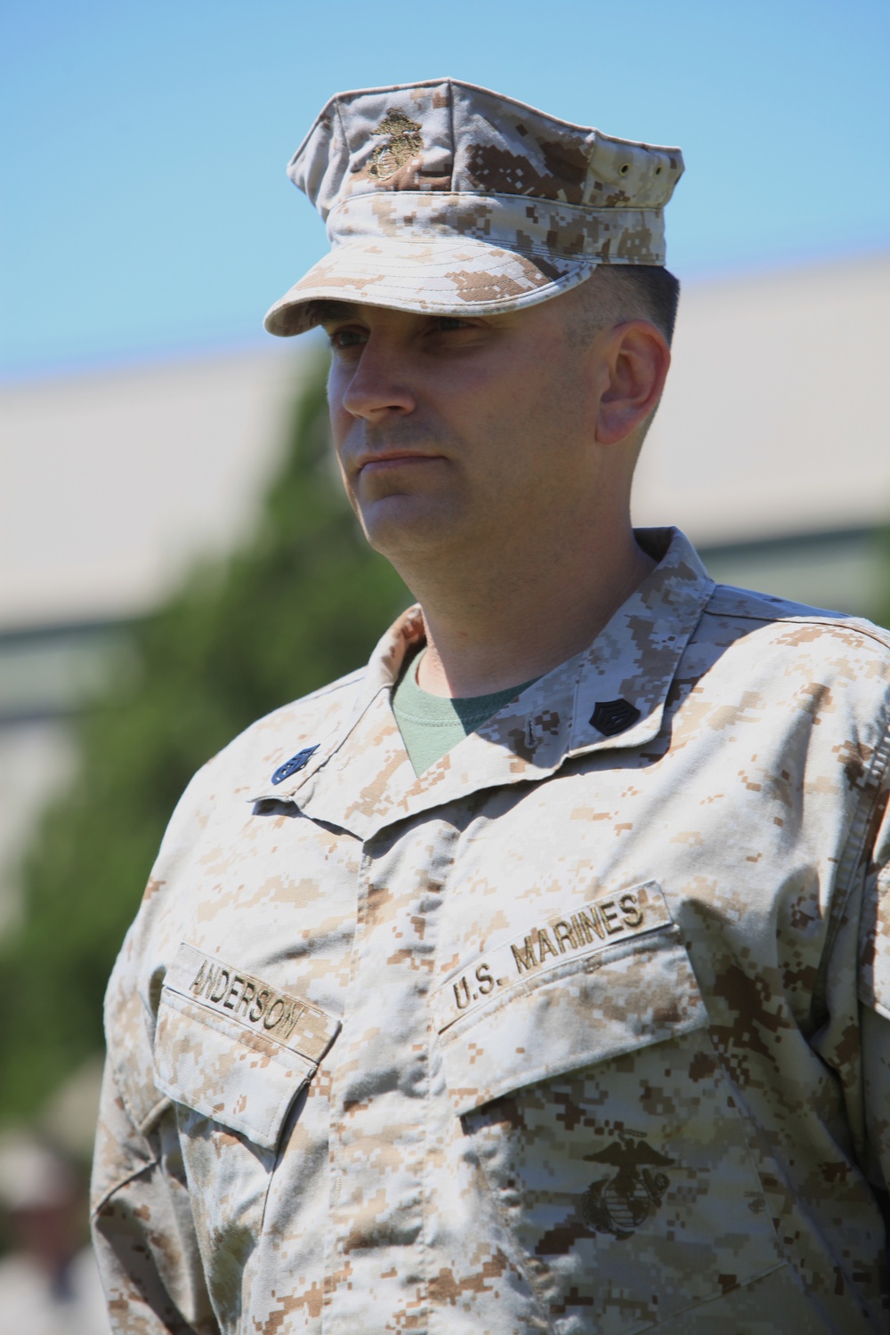 Gunnery Sgt Anderson Receives Bronze Star Medal