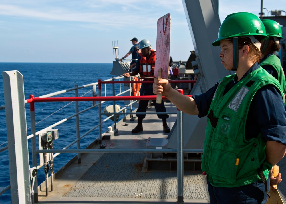 USS Tortuga replenishment