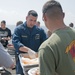 USS Peleliu steel beach picnic