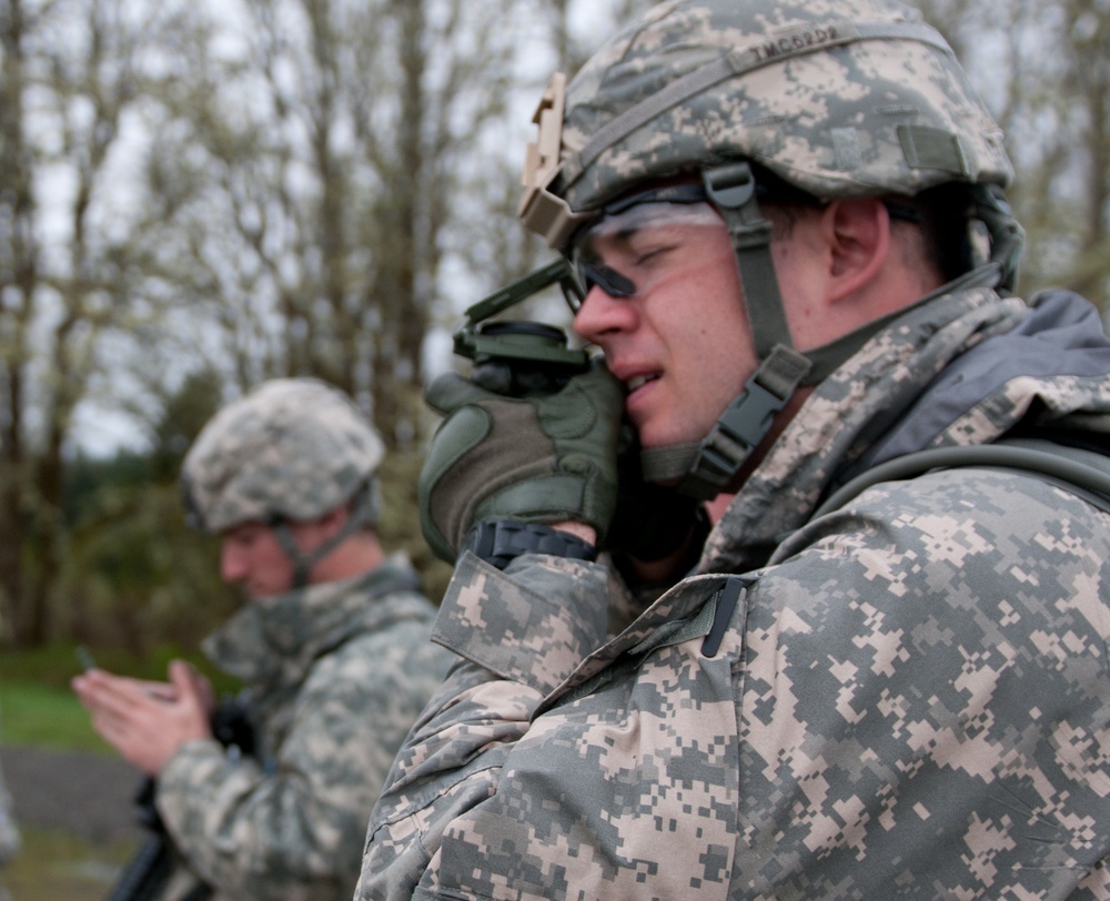 Test Week (day 4) JBLM Expert Field Medic Badge