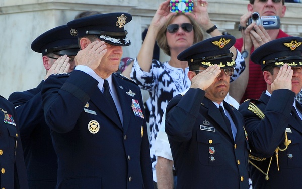 Colombian air force honored