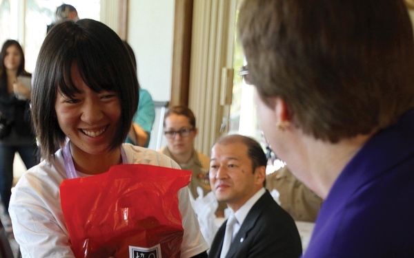 Students, Marines gather to share appreciation years later