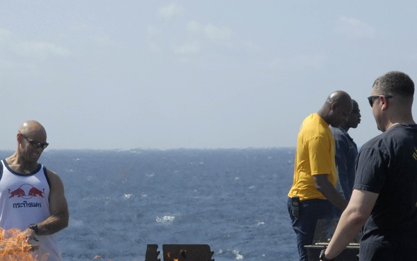 New Year's Day steel beach picnic