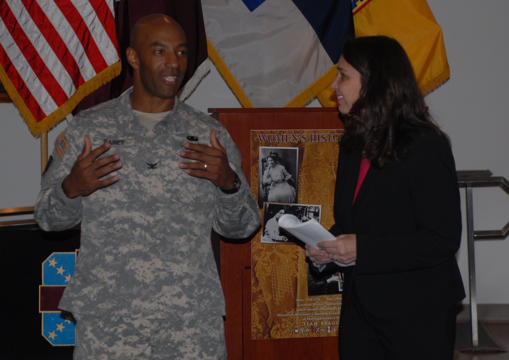 108th ADA hosts Fort Bragg Women’s History Month Observance