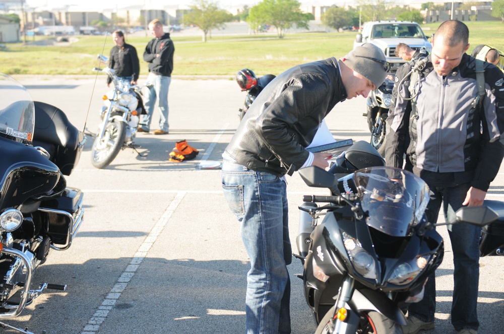 Gladiators conduct Motorcycle Mentorship ride