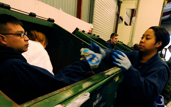 Dumpster Dive event