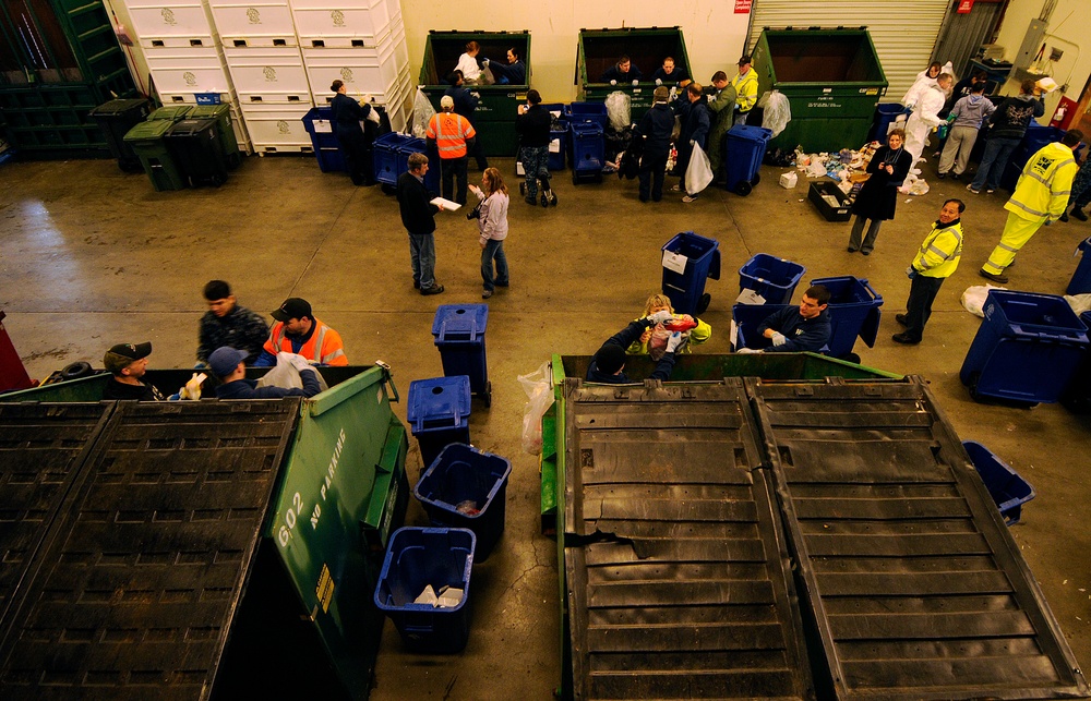 Dumpster Dive event