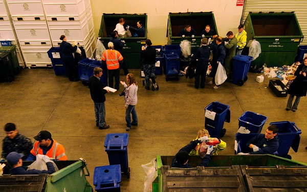 Dumpster Dive event