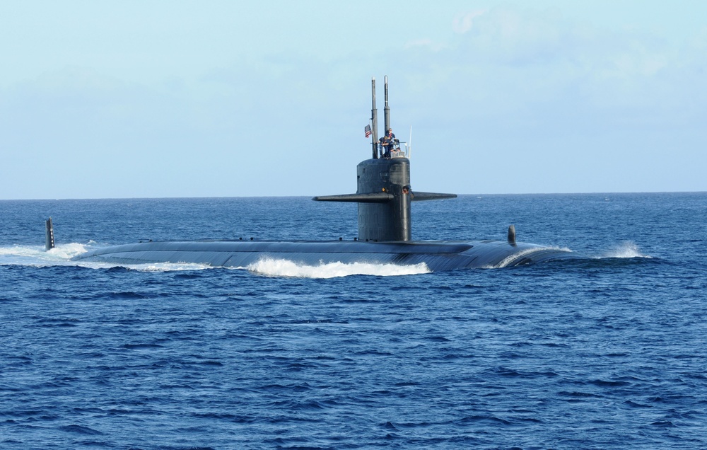 USS Chicago in Guam