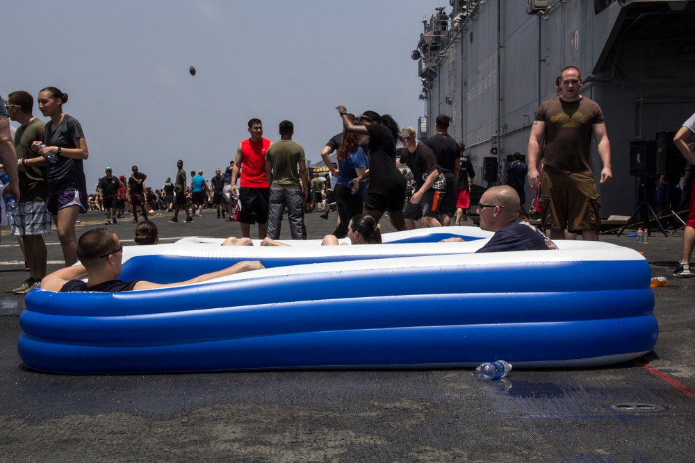 26th MEU and Kearsarge Steel Beach Picnic