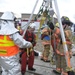 122nd Fighter Wing Fire Department confined space exercise