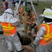 122nd Fighter Wing Fire Department confined space exercise