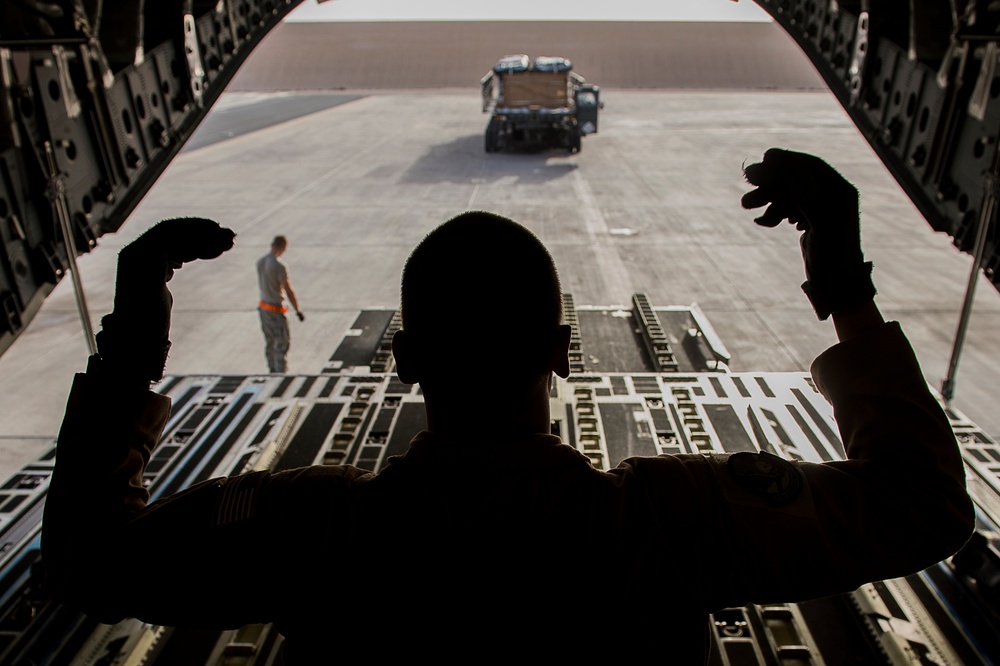 Airdrop over Afghanistan
