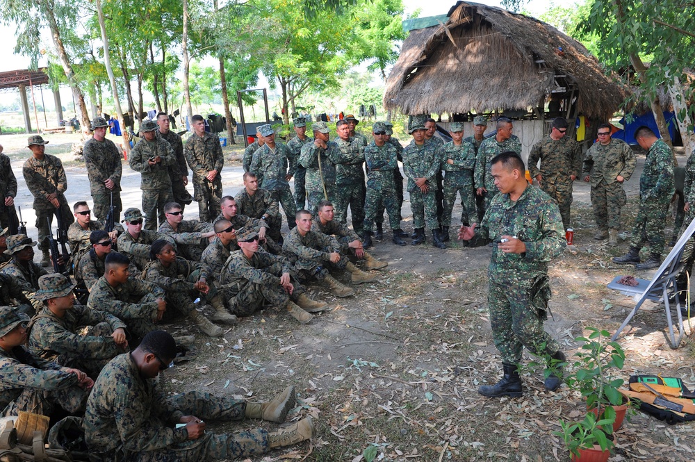 Camp O'Donnell jungle training