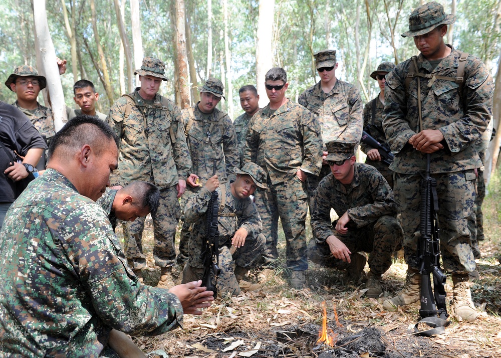 Camp O'Donnell jungle training