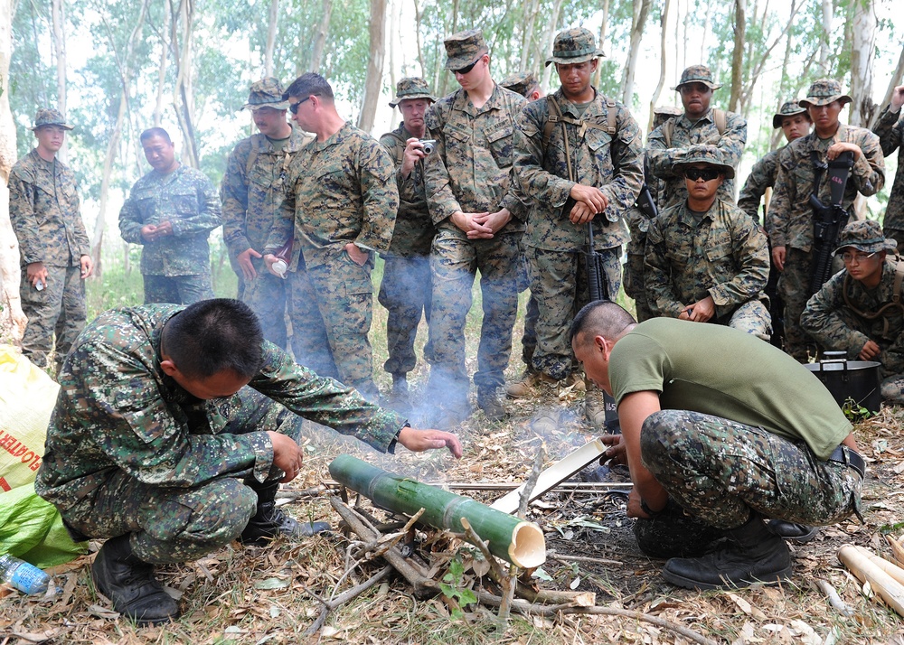 Camp O'Donnell jungle training