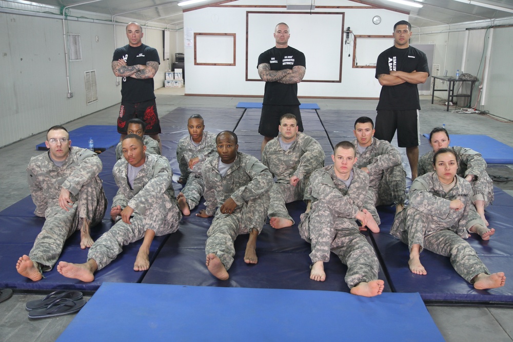 Combatives level: Army