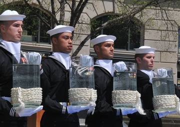 Blessing the fleet Navy memorial
