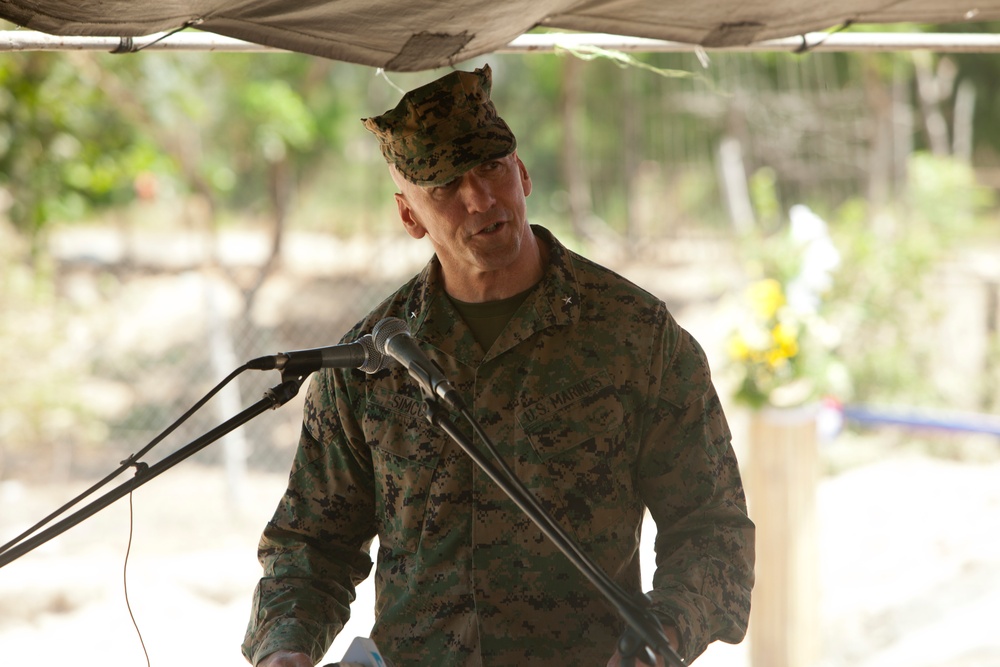 Balikatan 2013 - San Pasqual Ribbon Cutting