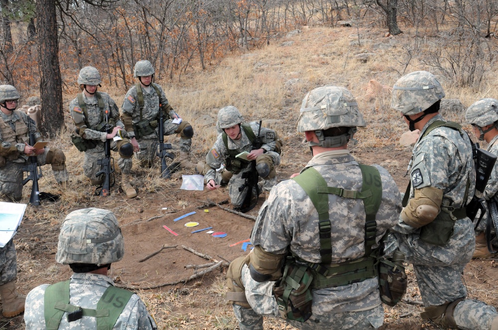 Briefing the team