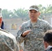 Maj. Munoz speaks to Army South CG