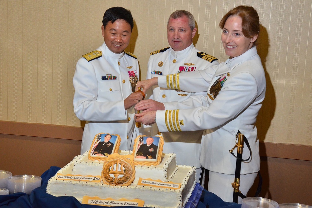 Cutting the cake