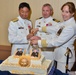 Cutting the cake