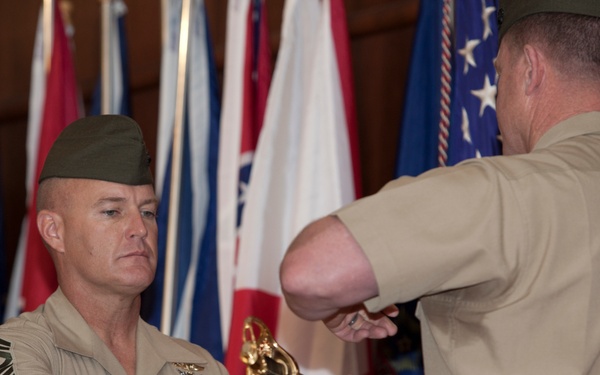 4th Marine Aircraft Wing receives new sergeant major