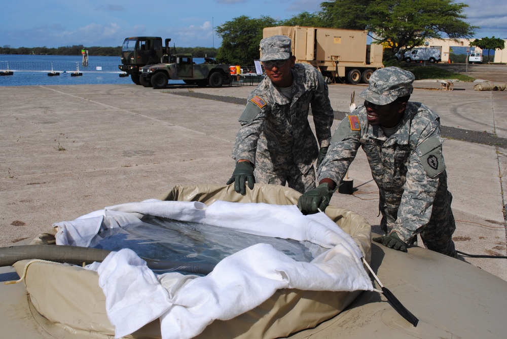 325th BSB conducts water training at Ford Island