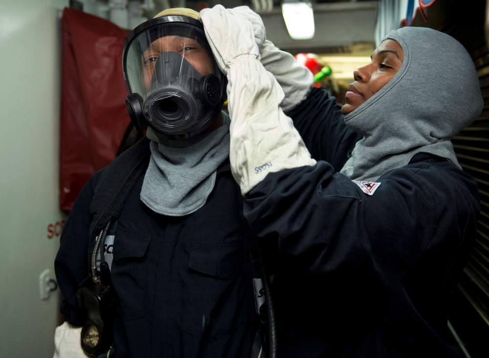 Damage control drill