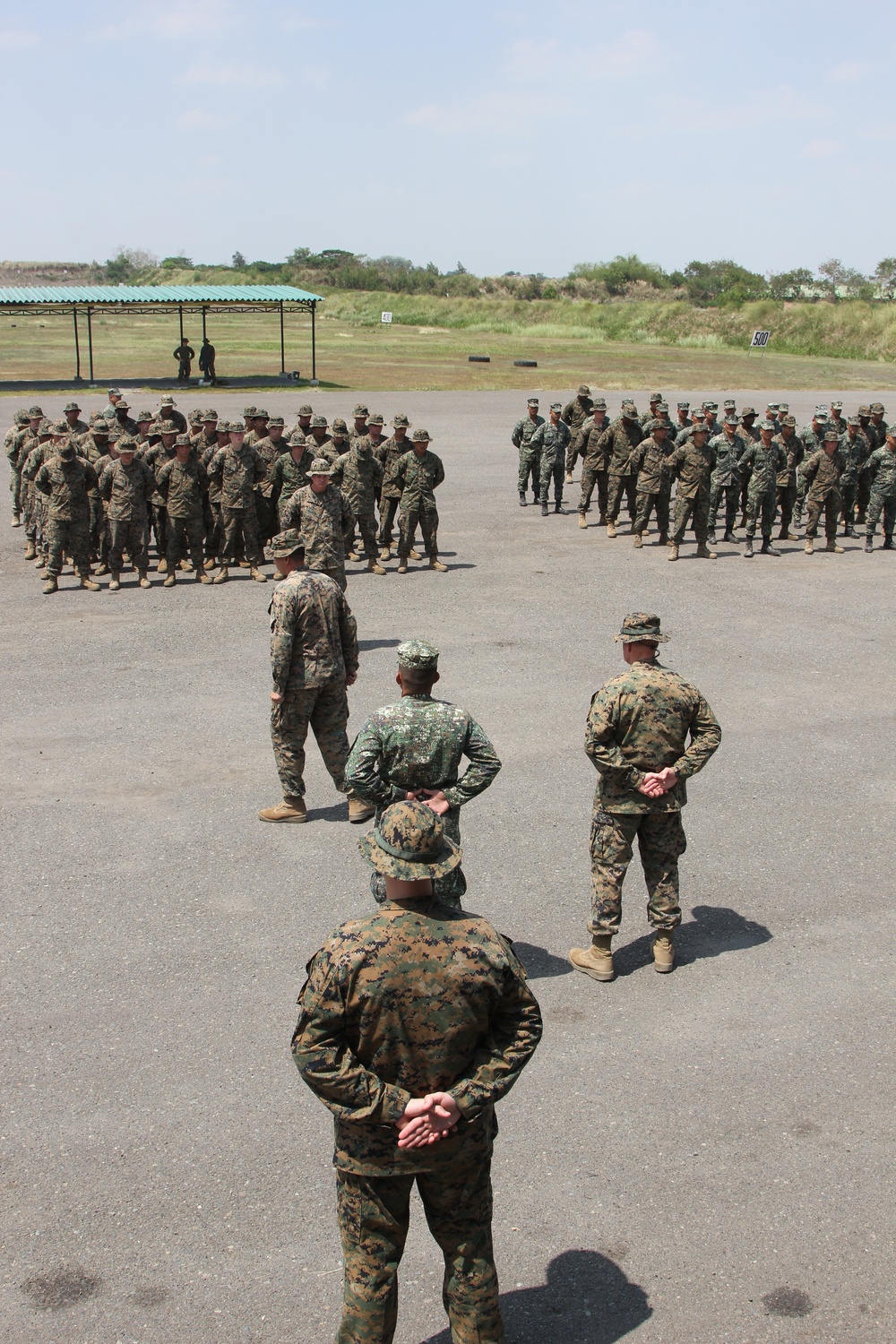 Philippine and U.S. Marines kickoff Balikatan 2013