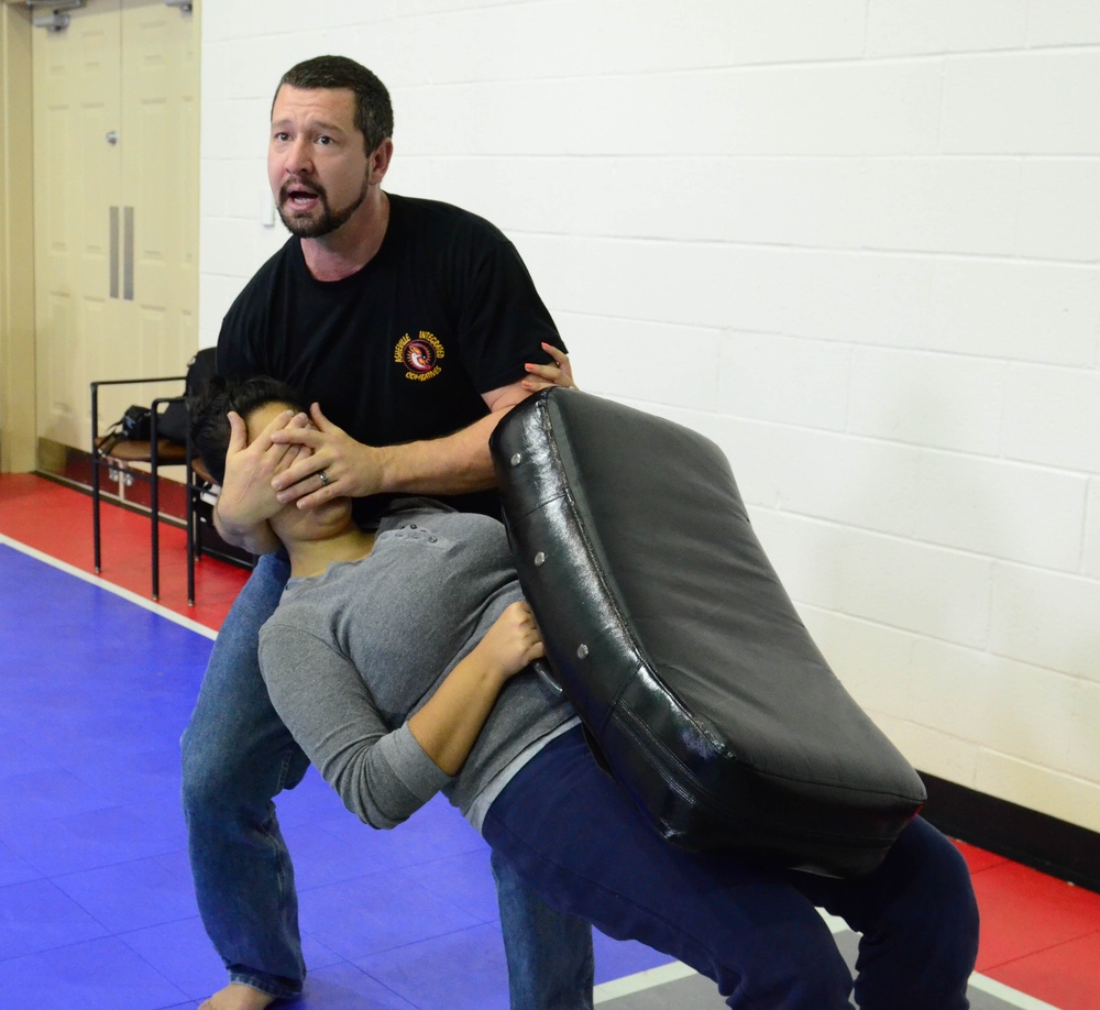 Fight Your Own Fight, Not His: Women’s Total Self-Defense Course available to dependent spouses