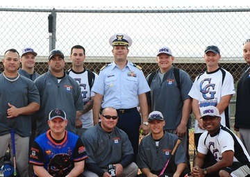 Coast Guard teams hold golf, softball tournaments to raise money for wounded veterans